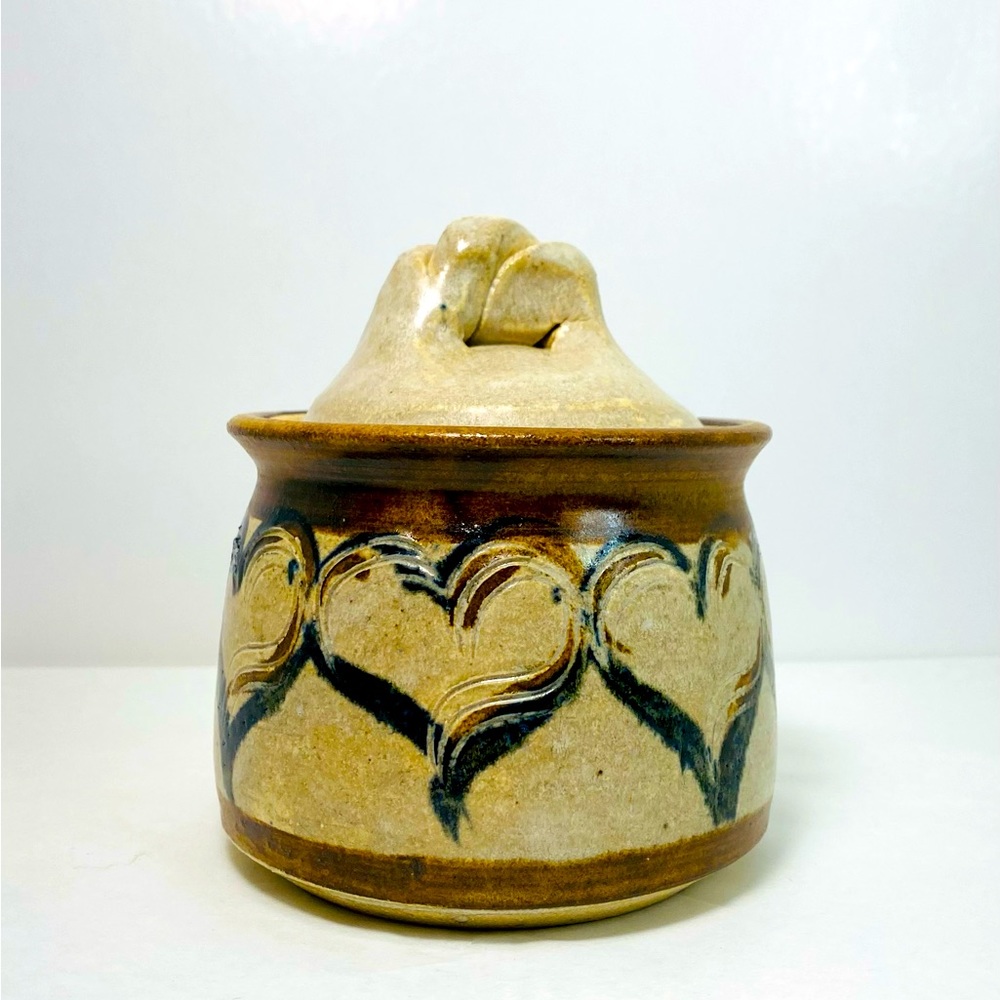 Studio pottery signed
